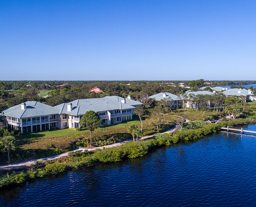 drone image of the coast