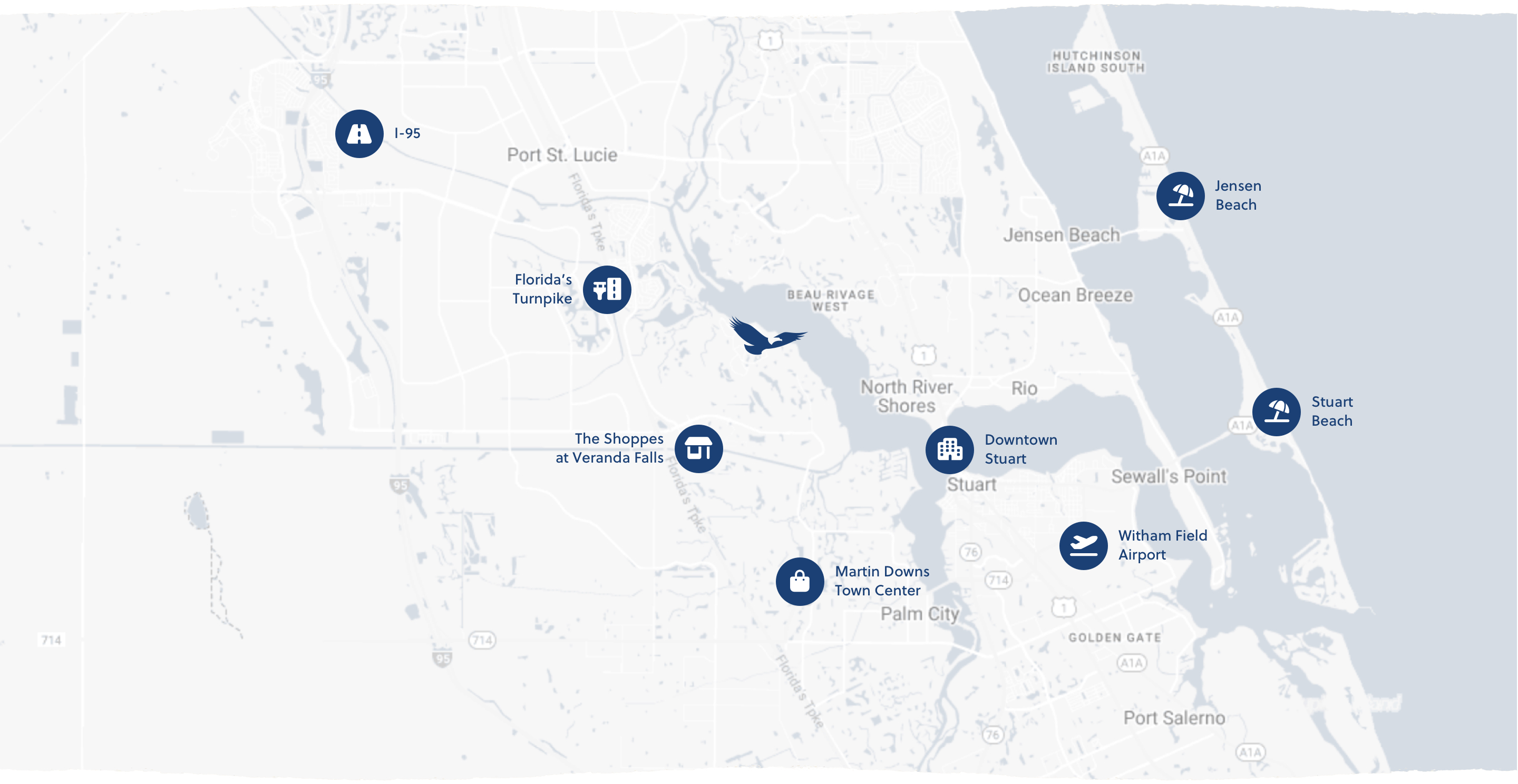 Harbour Ridge map