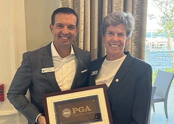 Lynn Myers, PGA is Awarded the South Florida PGA Player Development Award Harbour Ridge style=